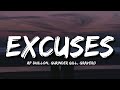 Excuses Lofi (Lyrics) - AP Dhillon, Gurinder Gill, Gravero