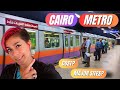 Cairo Metro | Public Transportation in Egypt | Egypt Vlog #161 | المترو والمواصلات في القاهره
