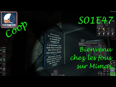 Bienvenu chez les fous sur Mimas | Let's Play Stationeers Coop [FR] S01E47