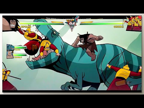 Spear x Fang vs Rome, Slavic lands & China with Healthbars