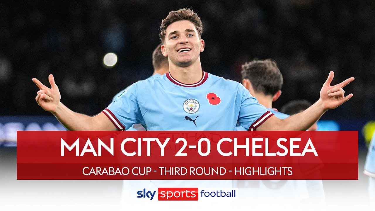 Man City 2-0 Chelsea - Carabao Cup
