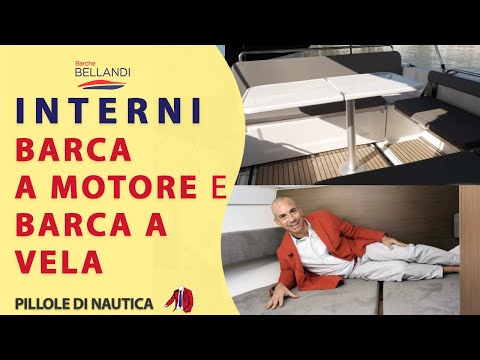 Differenza interni BARCA a MOTORE e BARCA a VELA - Nautica in pillole - Oscar Bellandi
