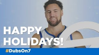 Warriors stars share what they love about holidays