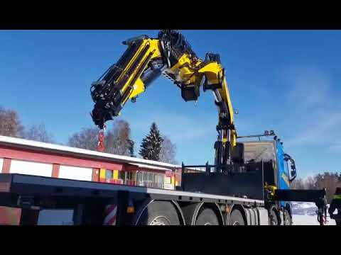 New Kurko Crane KC 115-5 to our customer Havator Oy.