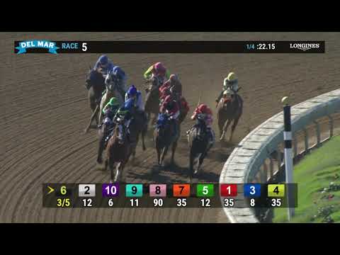 Colt Fiction wins race 5 at Del Mar 08/30/20