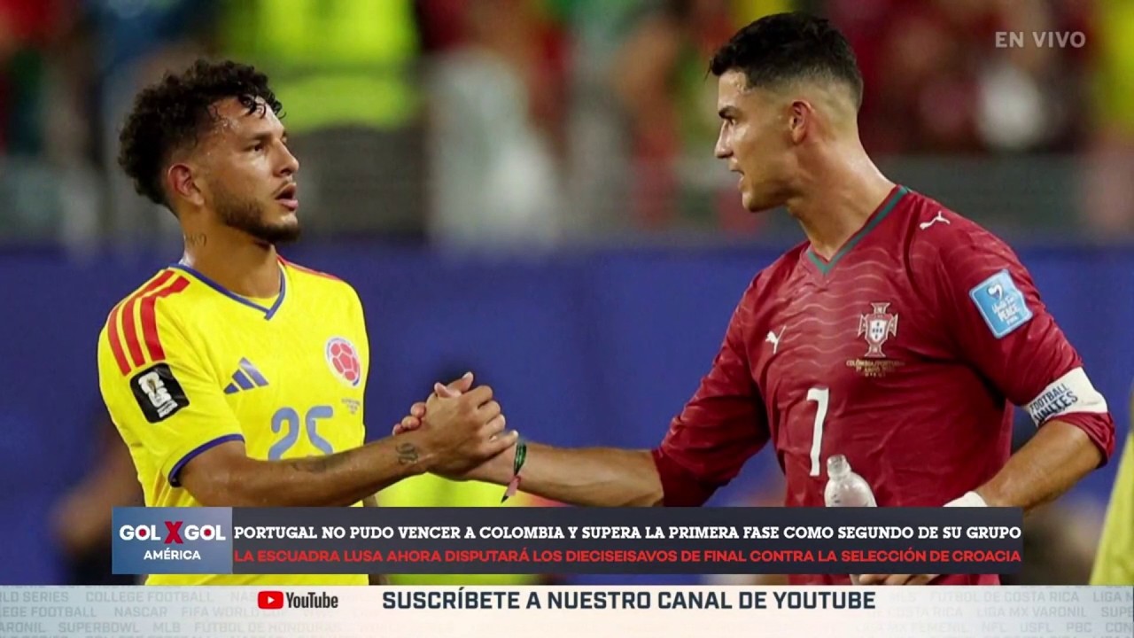💥 COLOMBIA 0-0 PORTUGAL | ¿Quién se vio mejor en el empate? | GolXGol