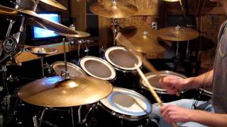 Kenny Chesney Aint Back yet drumming