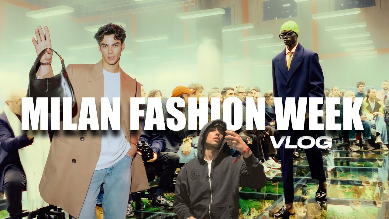 Follow me to the Milan Fashion Week! 😱🤩