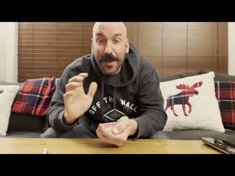 Melting a sharpie through a playing card!!