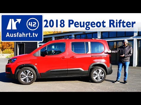 2018 Peugeot Rifter 1.2 L PureTech GT-Line - Kaufberatung, Test, Review