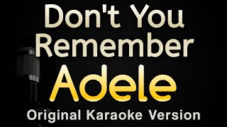 Don t You Remember Adele...