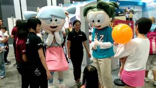 Kidzania Mascots at Suntec Part 2