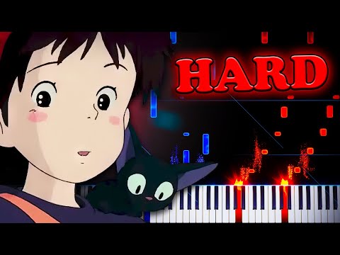 Joe Hisaishi - Town with an Ocean View (Kiki's Delivery Service) - Piano Tutorial