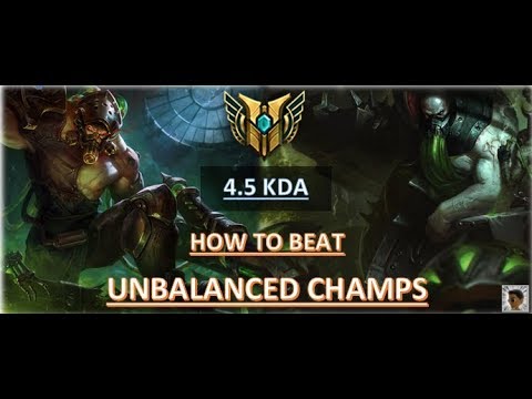 BEAT UNBALANCED CHAMPS Tryndamere vs Urgot Top Lane S8 League of Legends