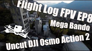 Test DJI Osmo Action 2 - Low light @ La Cimenterie - Flight Log EP8