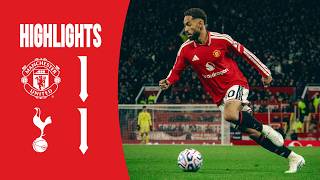 Man Utd 1-1 Spurs | Highlights