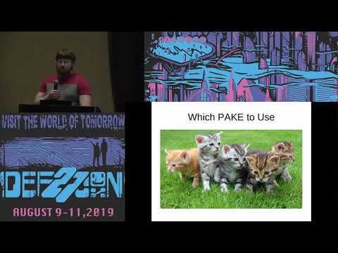 Steve Thomas - Easy PAKE Oven - DEF CON 27 Crypto and Privacy Village
