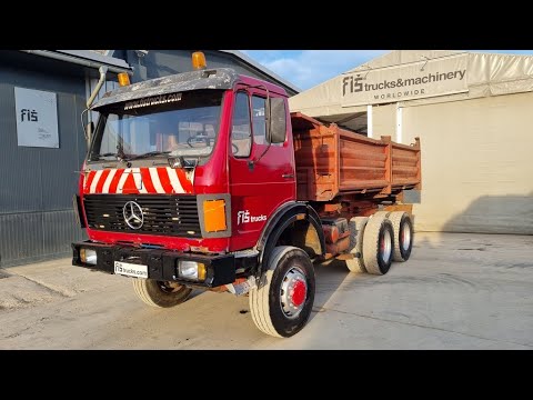 MERCEDES BENZ 2626 6x6 meiller tipper - FIŠ TRUCKS SLOVENIA