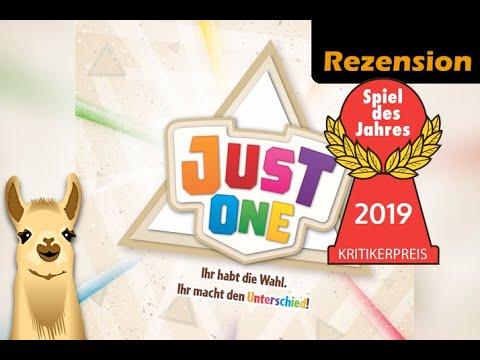 ► Just One / Spiel des Jahres 2019 / Anleitung & Rezension / SpieLama