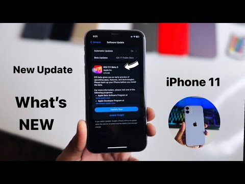 iOS 17.1 Beta 3 New Update for iPhone 11