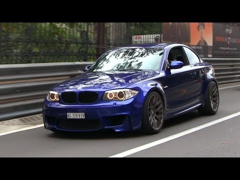 LOUD BMW 1M w/ Akrapovic EVO Exhaust in Monaco