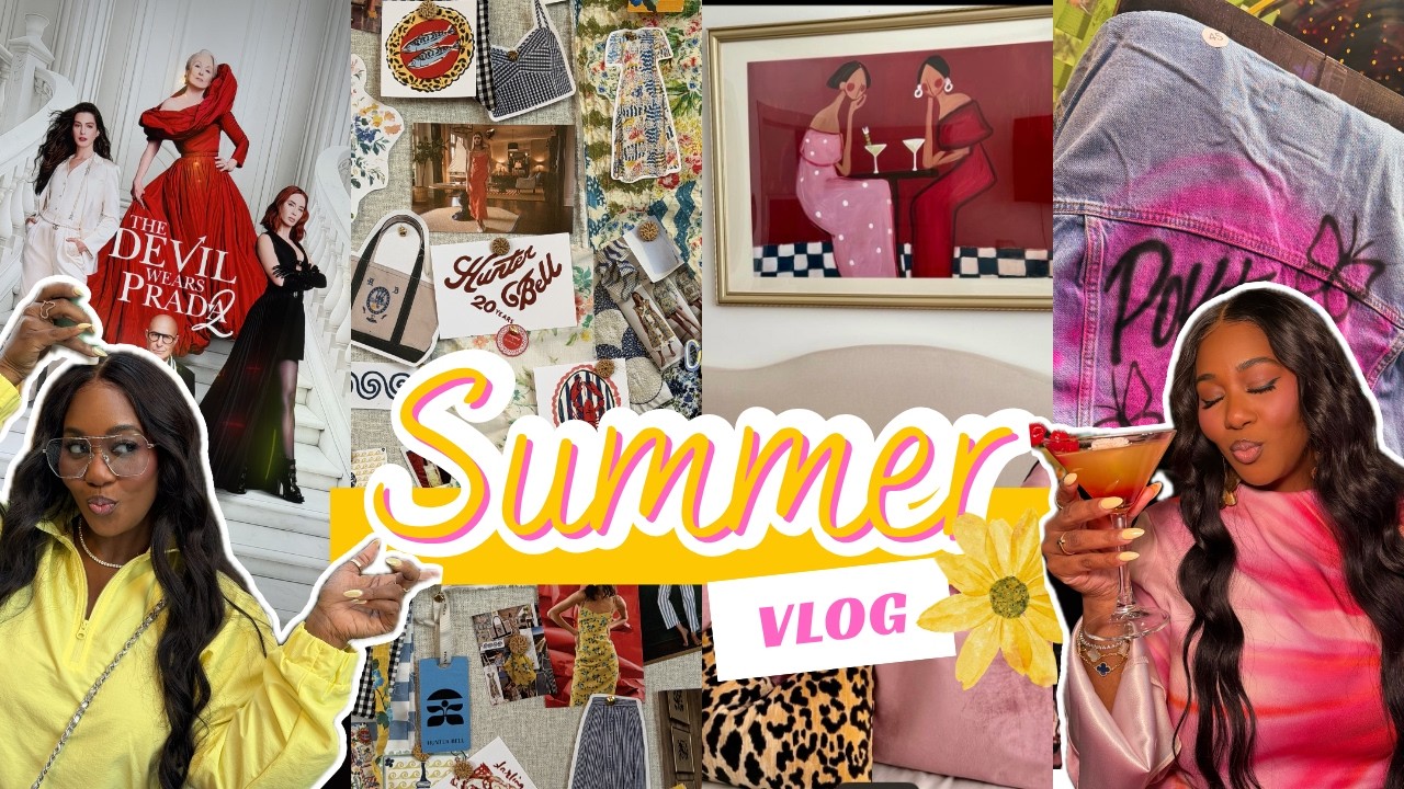 Summer Vlog! GRWM, Events, Redecorating,Yoga & More!