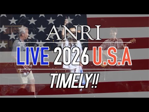 【ANRI LIVE 2026 U.S.A TIMELY!!】