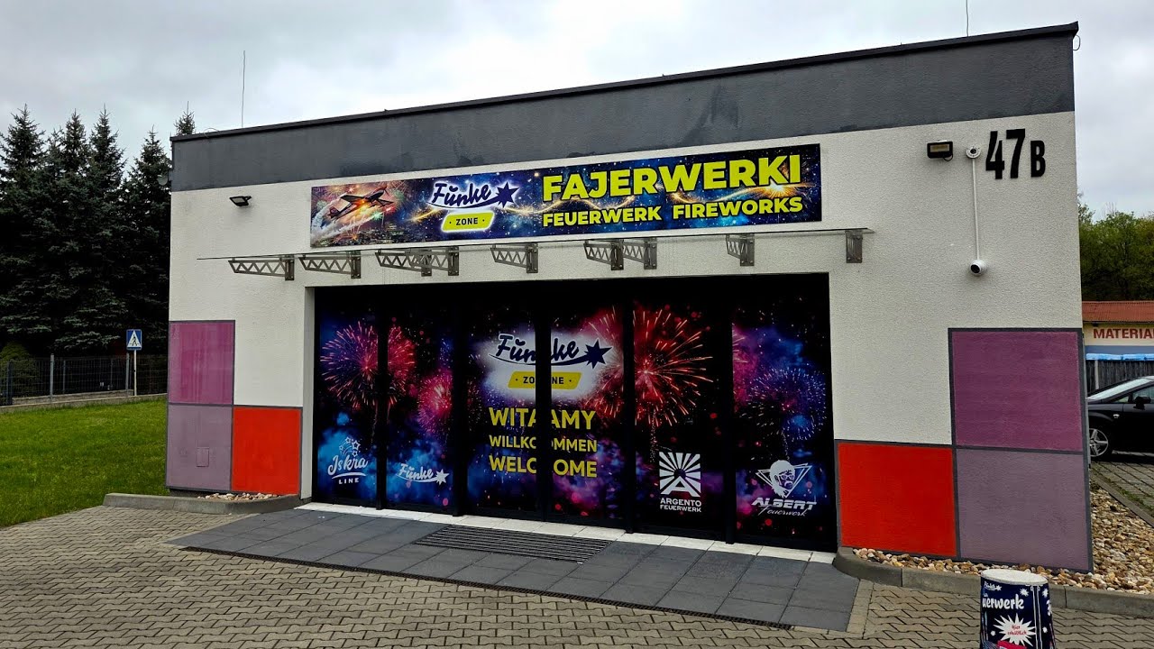 FIREWORKS SHOPPING IN POLAND🇵🇱 FUNKE ZONE RANGE + PRICES IN APRIL!💥