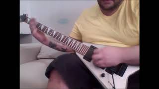 Anthrax - Random Acts of Senseless Violence - Guitar Solo Cover