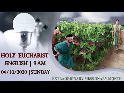 04.10.2020 | Sunday | English Live Mass | Paalana Bhavan | Rev. Fr. Christopher Vimalraj