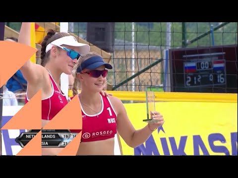 #EuroBeachVolleyU20 | Netherlands - Russia highlights