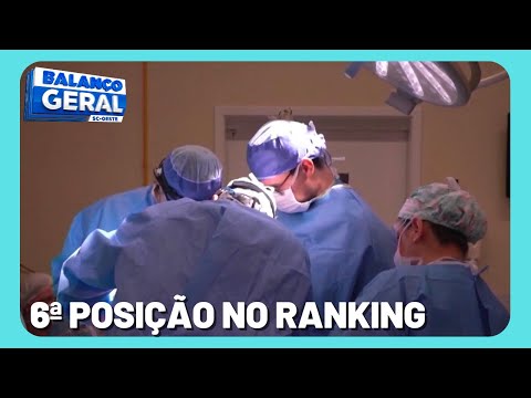 Hospital Universitário Santa Terezinha ocupa 6ª posição no ranking estadual de transplantes