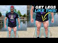 Back Squats with BANDS?! - BAND-ONLY Leg Workout - Home Gym Workout Day 11