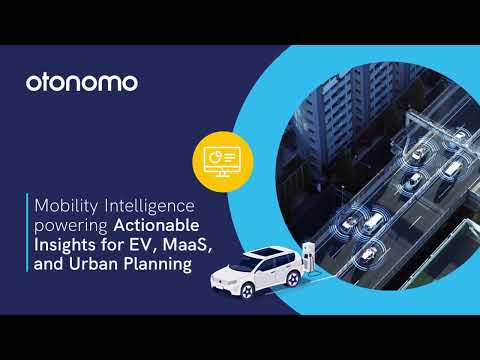 Learn how mobility intelligence powers actionable insights for EV, MaaS and Urban Planning