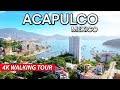 Acapulco Mexico BEFORE Hurricane Otis | 4K 60fps Walking Tour