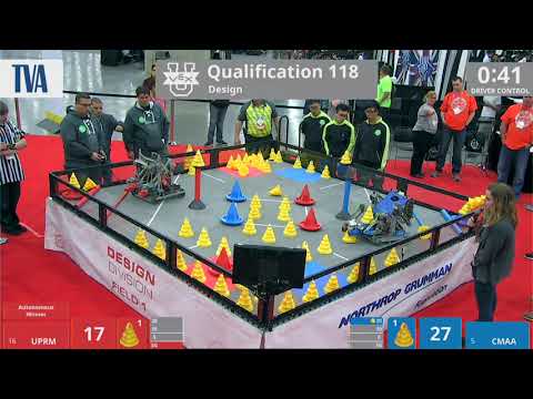 2018 VEXU Design Q118 - UPRM vs CMAA - 59 to 61