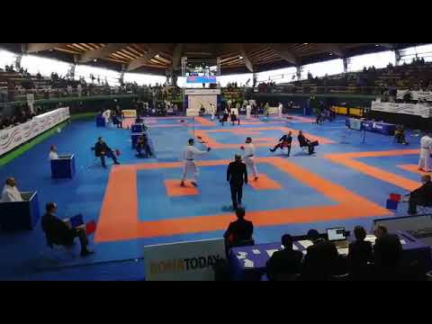Campionato Italiano Assoluto 2017-Giuseppe Cartelli 1°incontro AKA