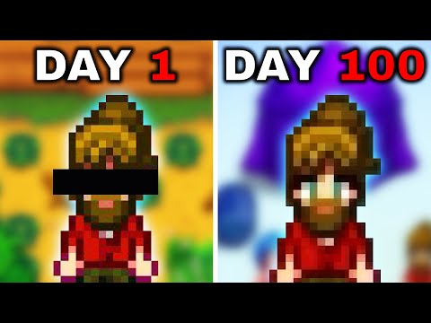 I Played 100 Days of Stardew Valley BLIND