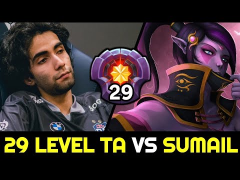 He picked his best hero vs SUMAIL — 29 LEVEL Templar Assassin SPAMMER