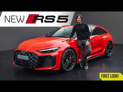 Audi’s NEW RS5 Avant & Sedan! Loud V6 Hybrid Beasts!