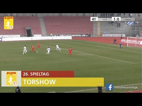 Torshow 26. Spieltag LOTTO Hessenliga 2018/2019
