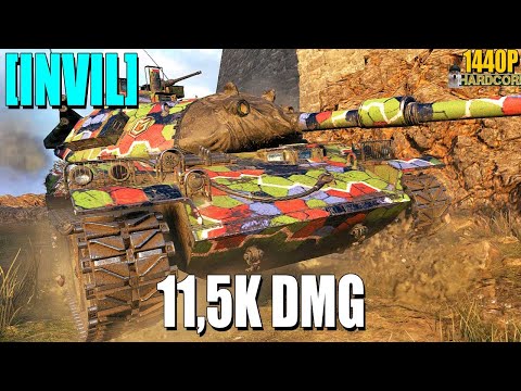 STB-1: 11.5k damage [INVIL] - World of Tanks