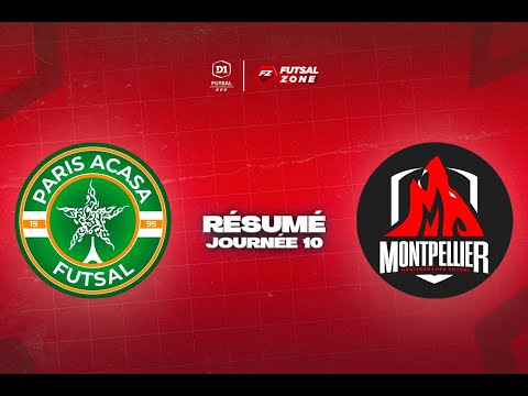 J10 - Paris ACASA vs Montpellier MF : le résumé