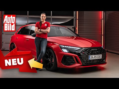 Audi RS 3 (2021) | Erster Check im neuen RS 3 | Sitzprobe mit Katharina Berndt