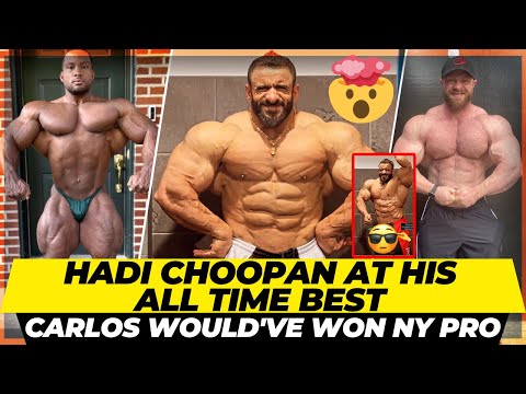 Hadi Choopan at his all time best + Carlos would have won NY pro open bodybuilding +James at 308 lbs
