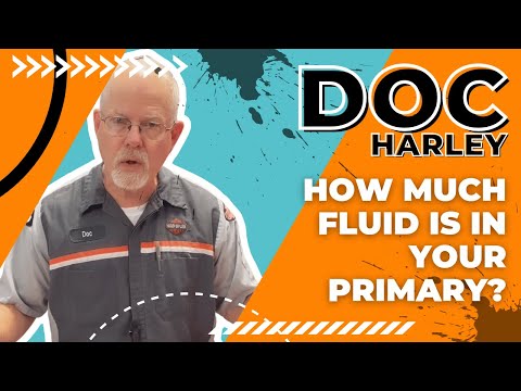 How to check your Primary Fluids | How much fluid to put in my Harley-Davidson primary | Doc Harley