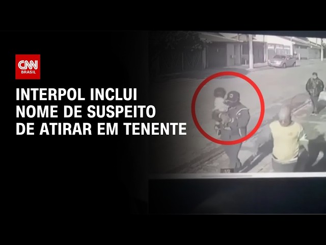Interpol inclui suspeito de atirar em tenente da Rota em lista vermelha | CNN NOVO DIA