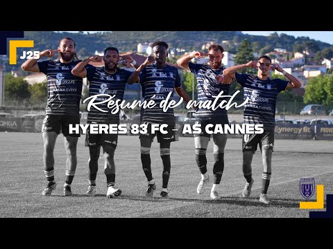 RESUME J25 : Hyères 83 FC - AS Cannes