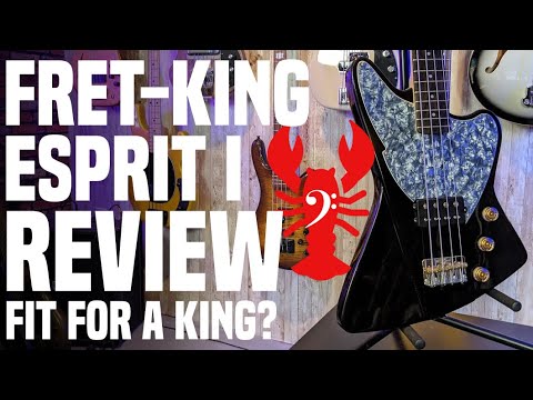 Fret-King Esprit I - Is this weird bass fit for a king? Let's find out! - LowEndLobster Review