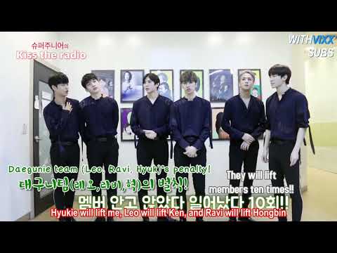 [WITHVIXX SUBS] 160823 VIXX Sukira - Squat Penalty Game ( Eng Sub )